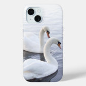 Twee zwanen Case-Mate iPhone case (Achterkant)