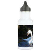 Twee zwanen en een eend waterfles (Links)