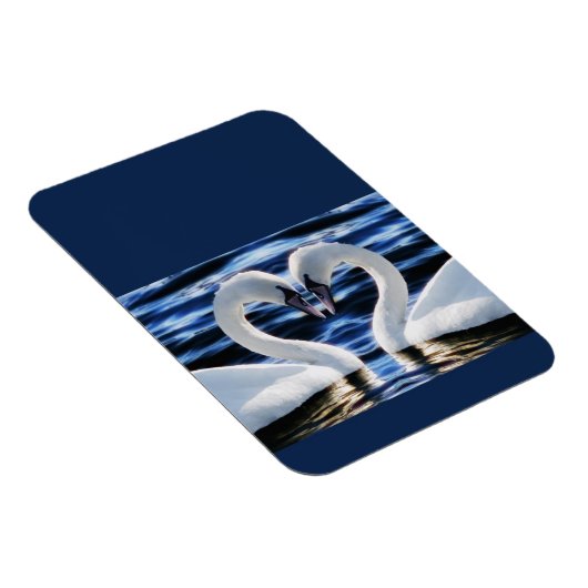 Twee zwanen magneet (Rechterzijde)