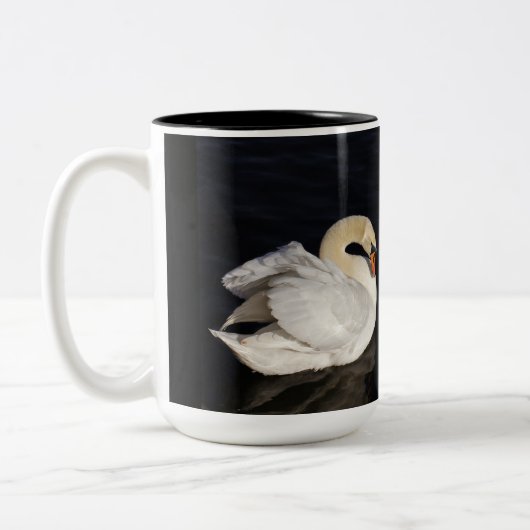 Twee zwanen Mok (Links)