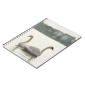 Twee zwanen notitieboek (Linkerzijde)