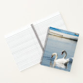 Twee zwanen notitieboek (Binnen)