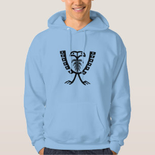 Twee zwarte adelaars hoodie
