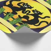 Twee zwarte katten cadeaupapier