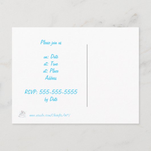 Twee Zwarte Zwanen Tekenen Huwelijk Nodigen Briefk Uitnodiging Briefkaart (Achterkant)