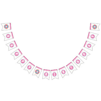 Twee zweet Birthday-banner Vlaggetjes