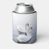 Twee zwemmen op het Tranquil Lake Blikjeskoeler (Blikje Achterkant)