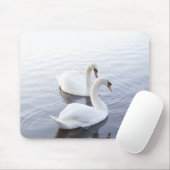 Twee zwemmen op het Tranquil Lake Muismat (Met muis)