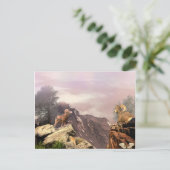 Twee zwervers in het Briefkaart van het hoge land (Staand voorkant)