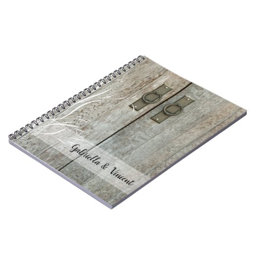 Tweebarndeuren Land Weddenschap Spiral Notitieboek (Linkerzijde)