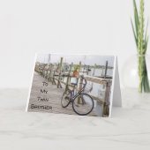 **TWEEBROER** OP UW SPECIALE DAG! VERJAARDAG KAART (Voorkant)