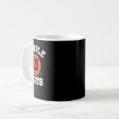Tweecijferige verjaardagsdecorations Boy 10th Bask Koffiemok (Voorkant links)