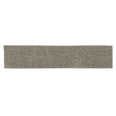 Tweed bruin en zwart korte tafelloper (Horizontaal)