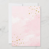 TWEED de Maan | 2e verjaardag Roze meisje  Kaart (Achterkant)