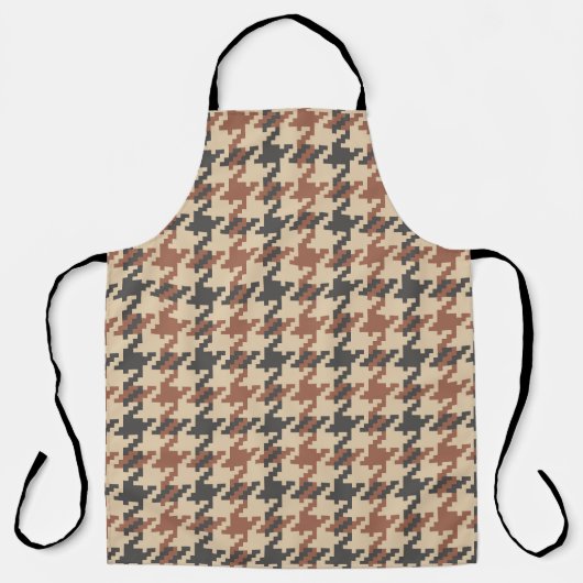 Tweed Goose Foot Pattern Schort (Voorkant)
