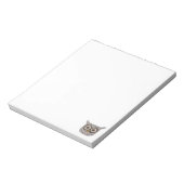 Tweed Owl-laptop Notitieblok (Linkerzijde)