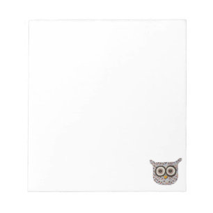 Tweed Owl-laptop Notitieblok