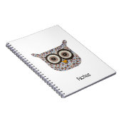 Tweed Owl Notitieboek (Rechterzijde)