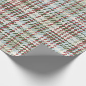 Tweed Plaid - Kerst in de Sneeuw Cadeaupapier (Hoek)