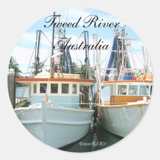 Tweed River Sticker 3 (Voorkant)