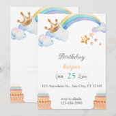 tweedaagse uitnodiging (Voorkant / Achterkant)