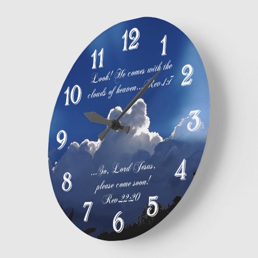 Tweede aankomende Inspirerend scriptklok Grote Klok (Hoek)