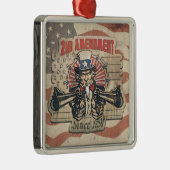  Tweede amendement 1791 Metalen Ornament (Rechts)