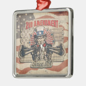  Tweede amendement 1791 Metalen Ornament (Links)