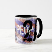 Tweede amendement, Amerikaanse vlag en AR-15 Mok (Voorkant rechts)