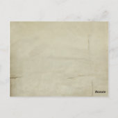 Tweede amendement Bescherming eerste amendement Briefkaart (Achterkant)