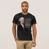 Tweede amendement Citaat - George Washington T-shirt (Voorkant volledig)