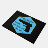 Tweede amendement deurmat (Schuin)