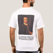 Tweede amendement/George Mason T-shirt (Achterkant)