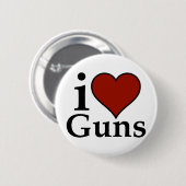 Tweede amendement: I Pistolen Ronde Button 5,7 Cm (Voorkant /achterkant)