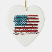 Tweede amendement keramisch ornament (Rechts)