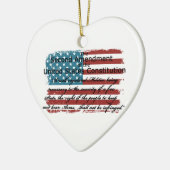 Tweede amendement keramisch ornament (Links)