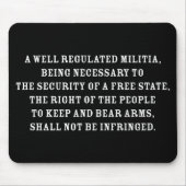 Tweede amendement muismat (Voorkant)