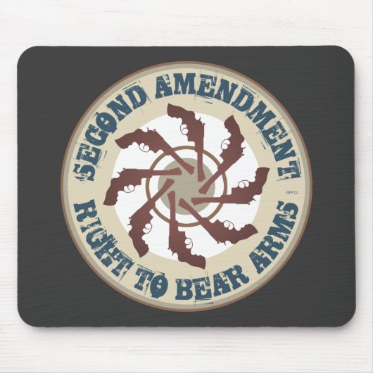 Tweede amendement muismat (Voorkant)