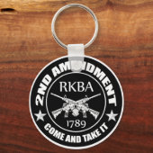 Tweede amendement: neem het van RKBA AR Sleutelhanger (Voorkant)