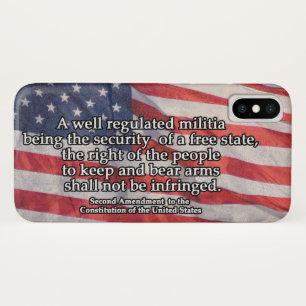 Tweede amendement op de Amerikaanse grondwet Case-Mate iPhone Case
