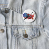 Tweede amendement Recht op Beer WapenButton Ronde Button 5,7 Cm (In situ)