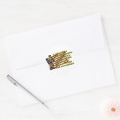 Tweede amendement ronde sticker (Envelop)