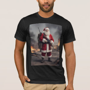 Tweede Amendement Santa Funny Christmas T-shirt
