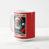 Tweede Amendement Santa Mok 2A Christmas Coffee Cu (Voorkant links)