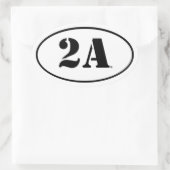 Tweede amendement Sticker (Tas)