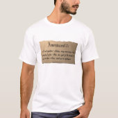 Tweede amendement t-shirt (Voorkant)