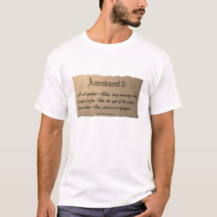 Tweede amendement t-shirt