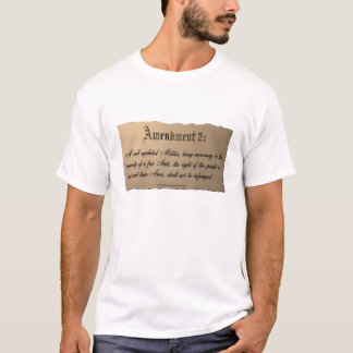 Tweede amendement t-shirt