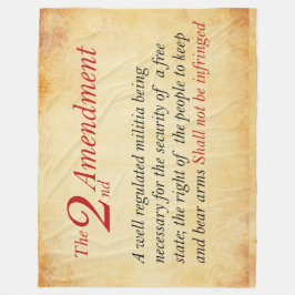 TWEEDE AMENDEMENT, TE OUD OM TE VECHTEN, TE TROTS FLEECE DEKEN