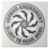 Tweede amendement tegeltje (Voorkant)
